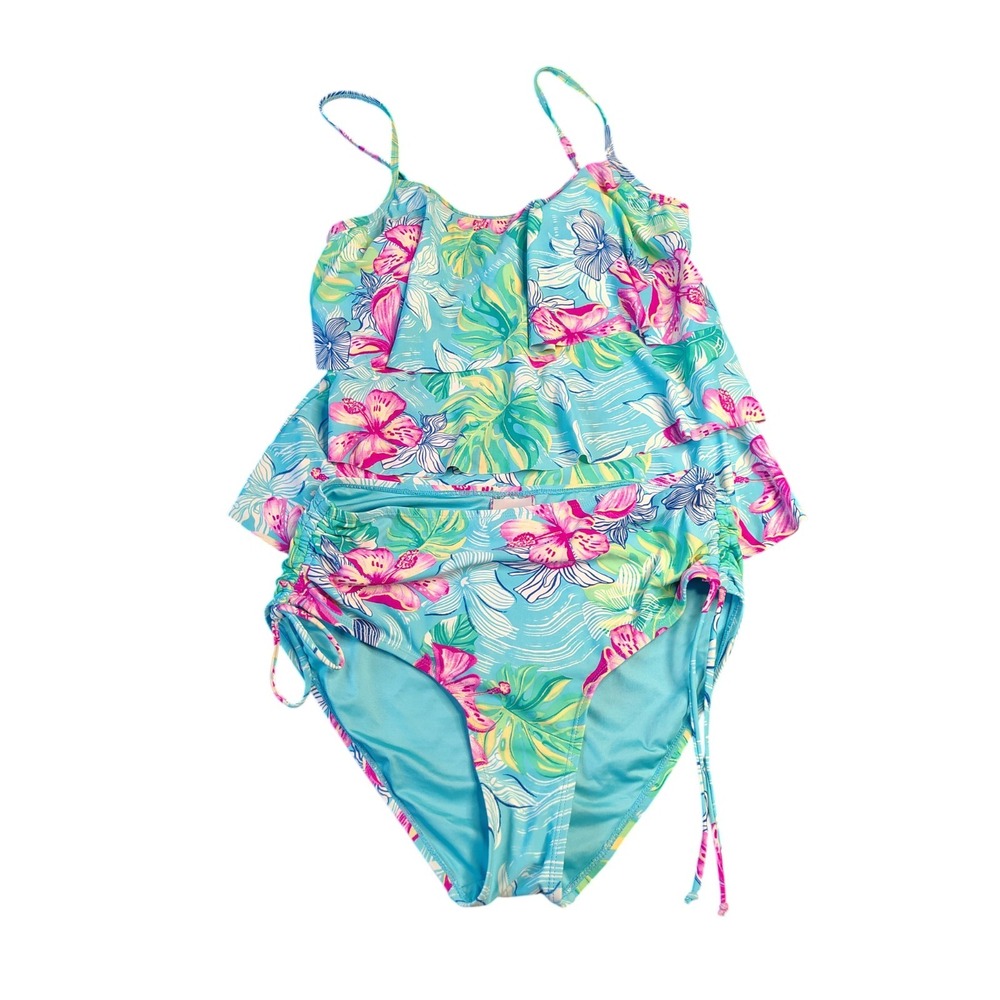 Stella Bella Stella Parker Collection Floral‎ Tankini Large
